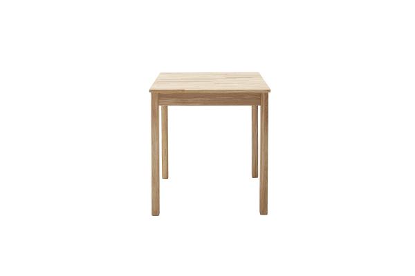 4-F-Tisch ALFONS 70 x 70 Wildeiche MASSIV